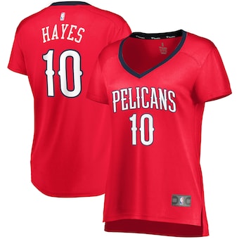 womens fanatics branded jaxson hayes red new orleans pelican-236